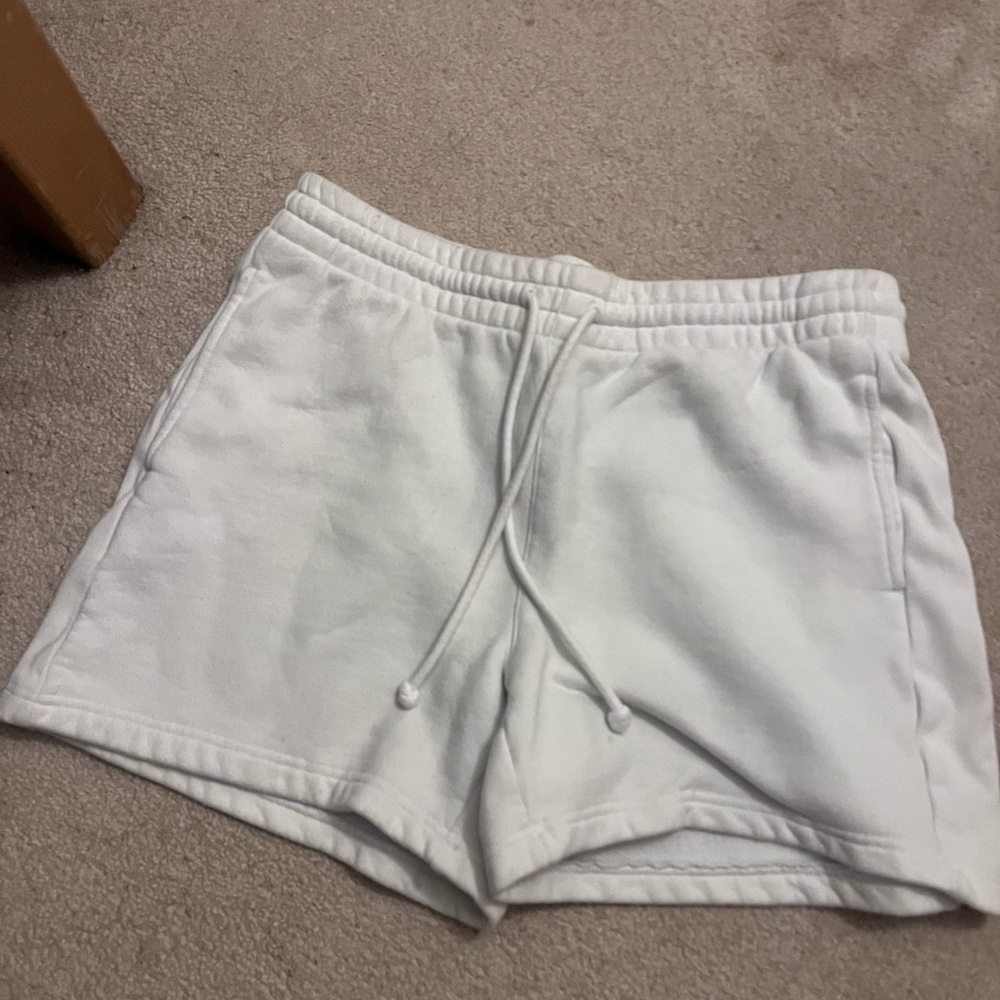 TNA White Casual Shorts